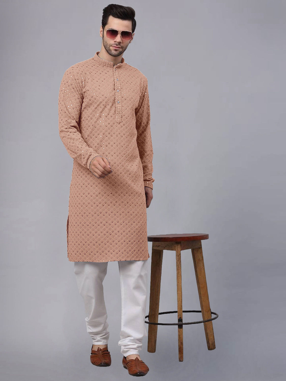 Image of Almora Men Kurta Pyjama Set