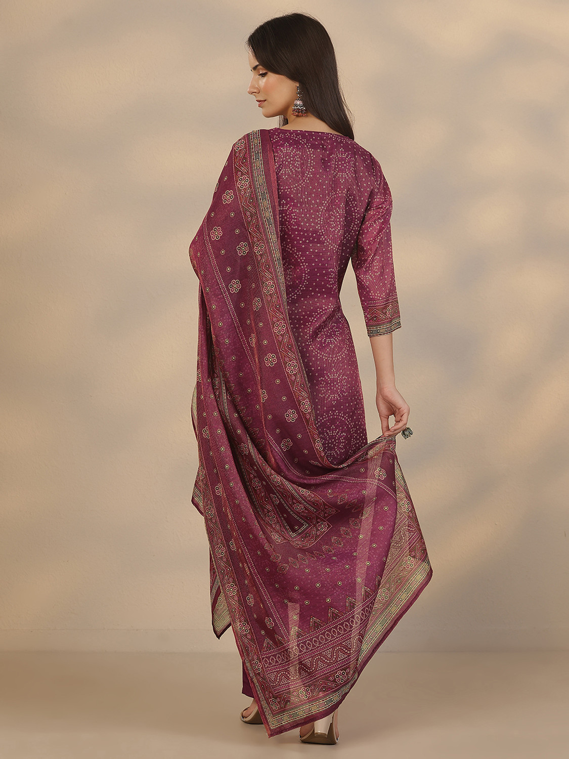 Image of LIBAS Women Kurta Pant Dupatta Set