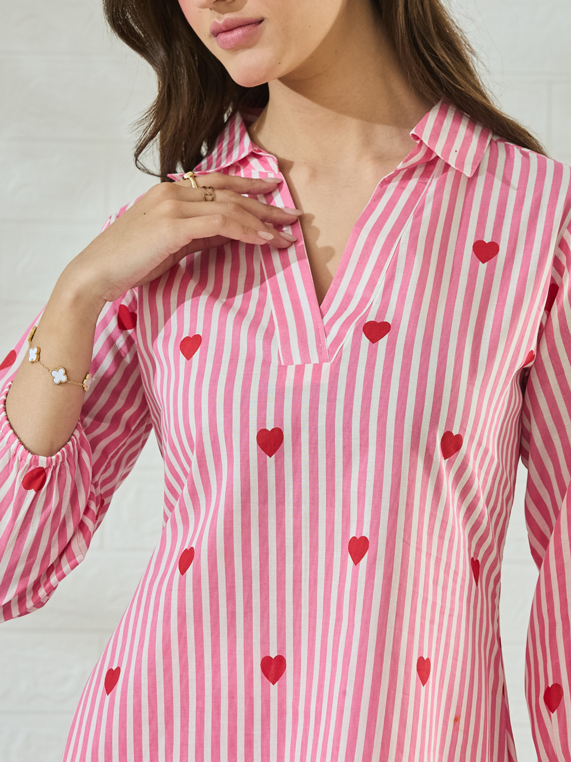 Image of MOKOSH Women Kurta Palazzo Set