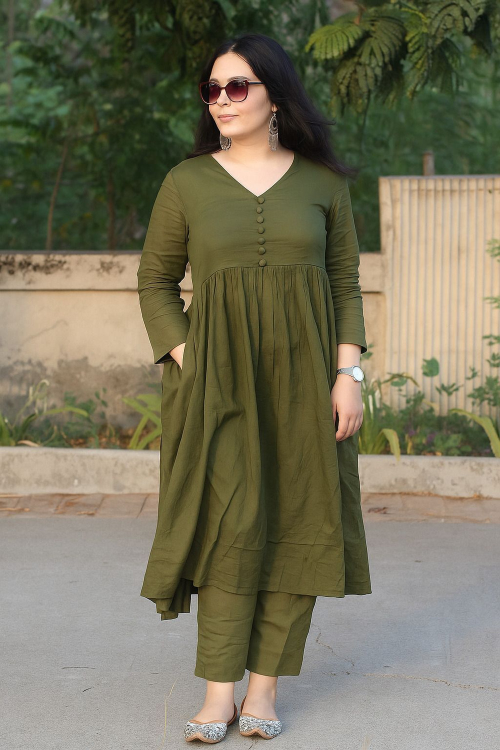 Image of Stylefy Women Kurta Pant Set