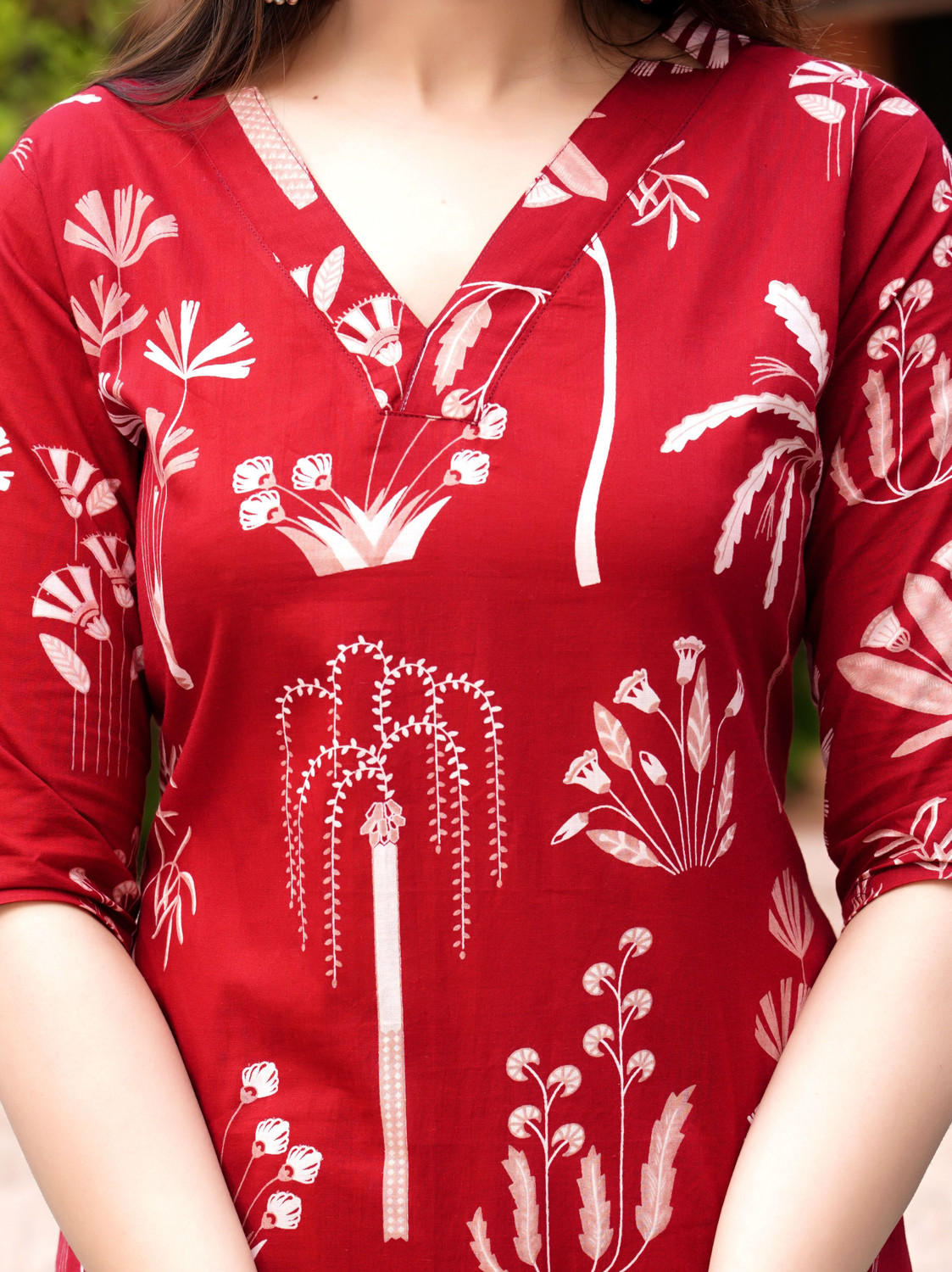 Image of Dhibha Women Kurti Pant Set