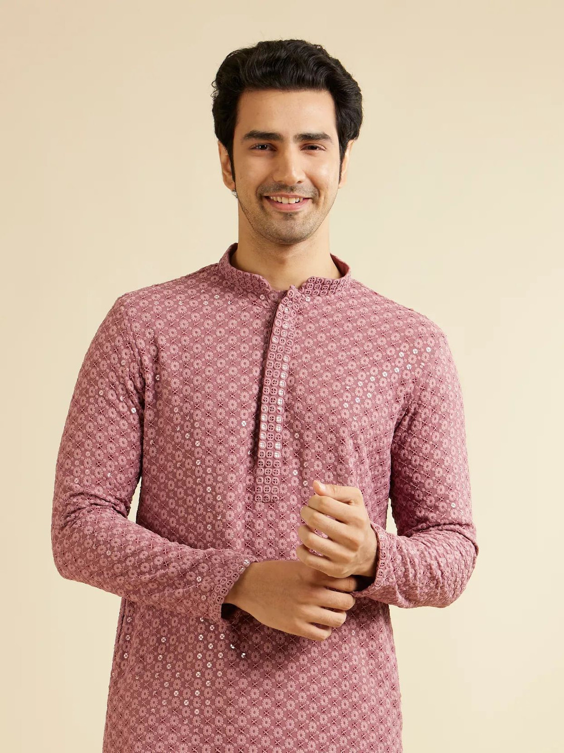 Image of Almora Men Kurta Pyjama Set