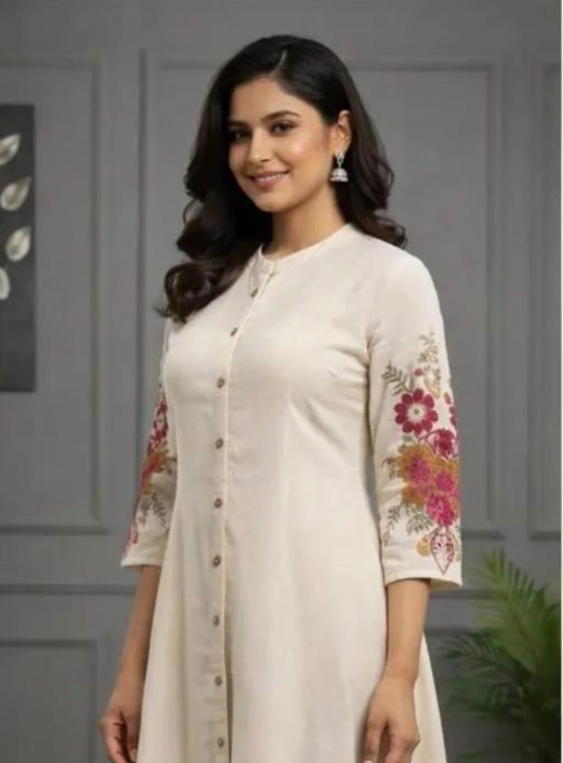 Image of DRIZZLE Women Kurti Pant Set