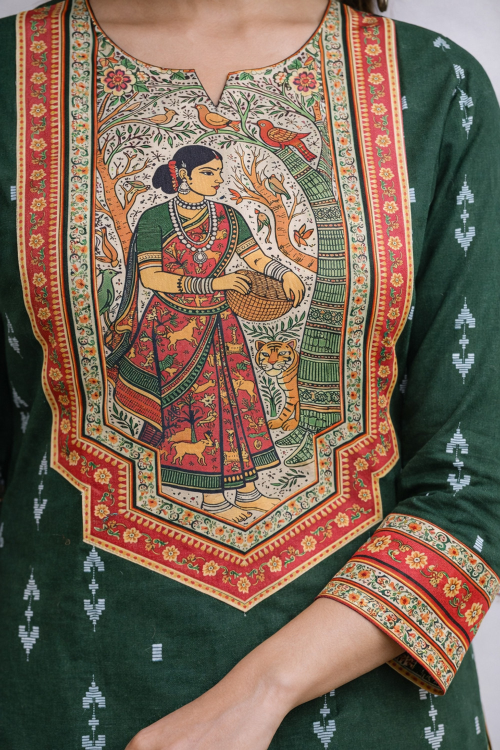 Image of ANOUK Women Pure Cotton Kurta Pant Set