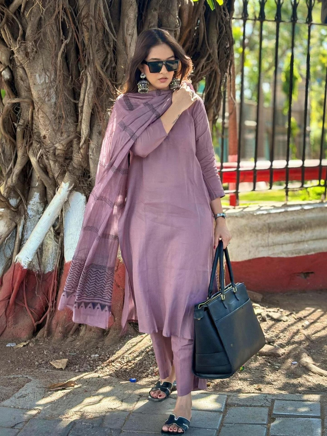 Image of Aaghnya Fashion Women Kurta Pant Dupatta Set