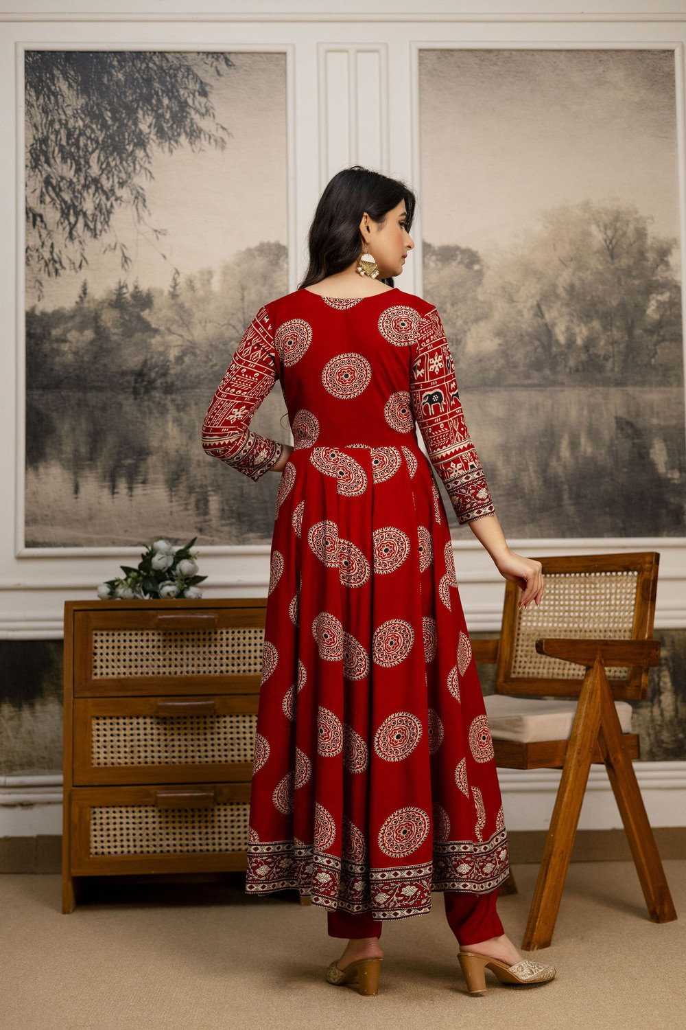 Image of berrylicious Women Kurta Pant Dupatta Set