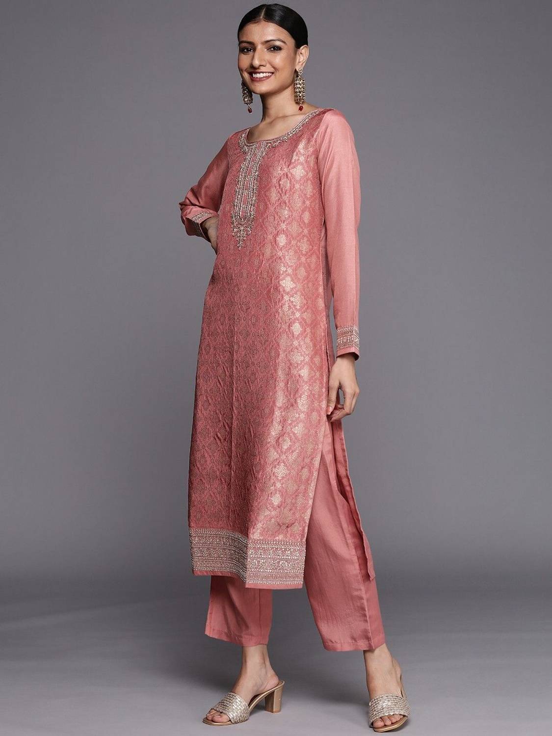 LIBAS Women Kurta Pant Set - Image 2