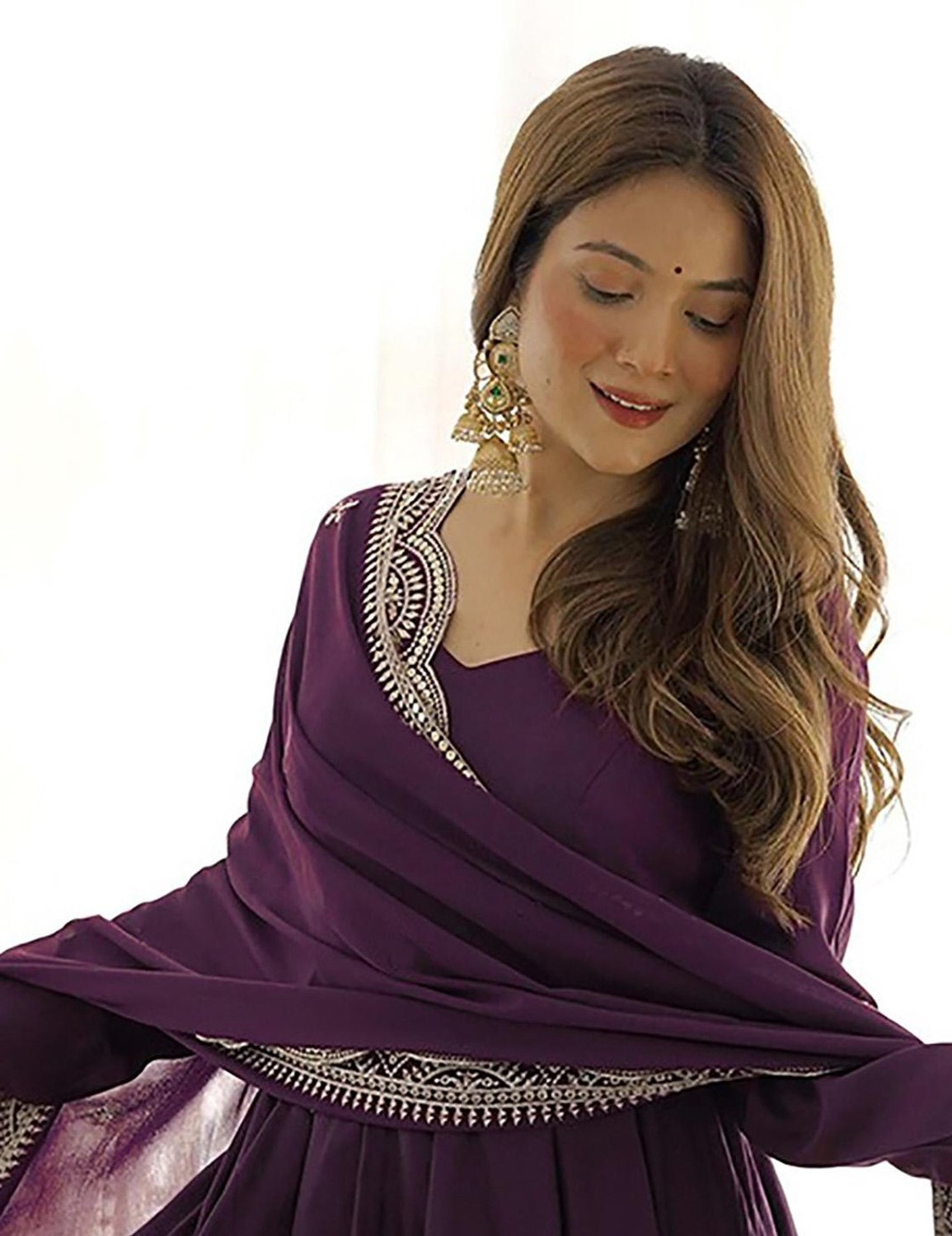Image of SAHYRA Women Kurta Dupatta Set