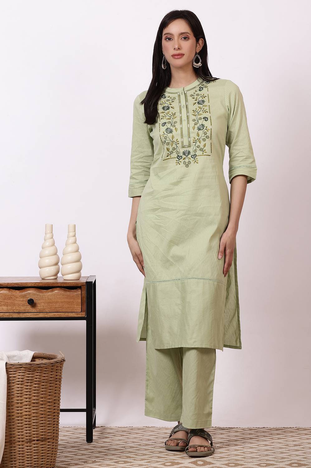 Aurelia Women Kurta Palazzo Set