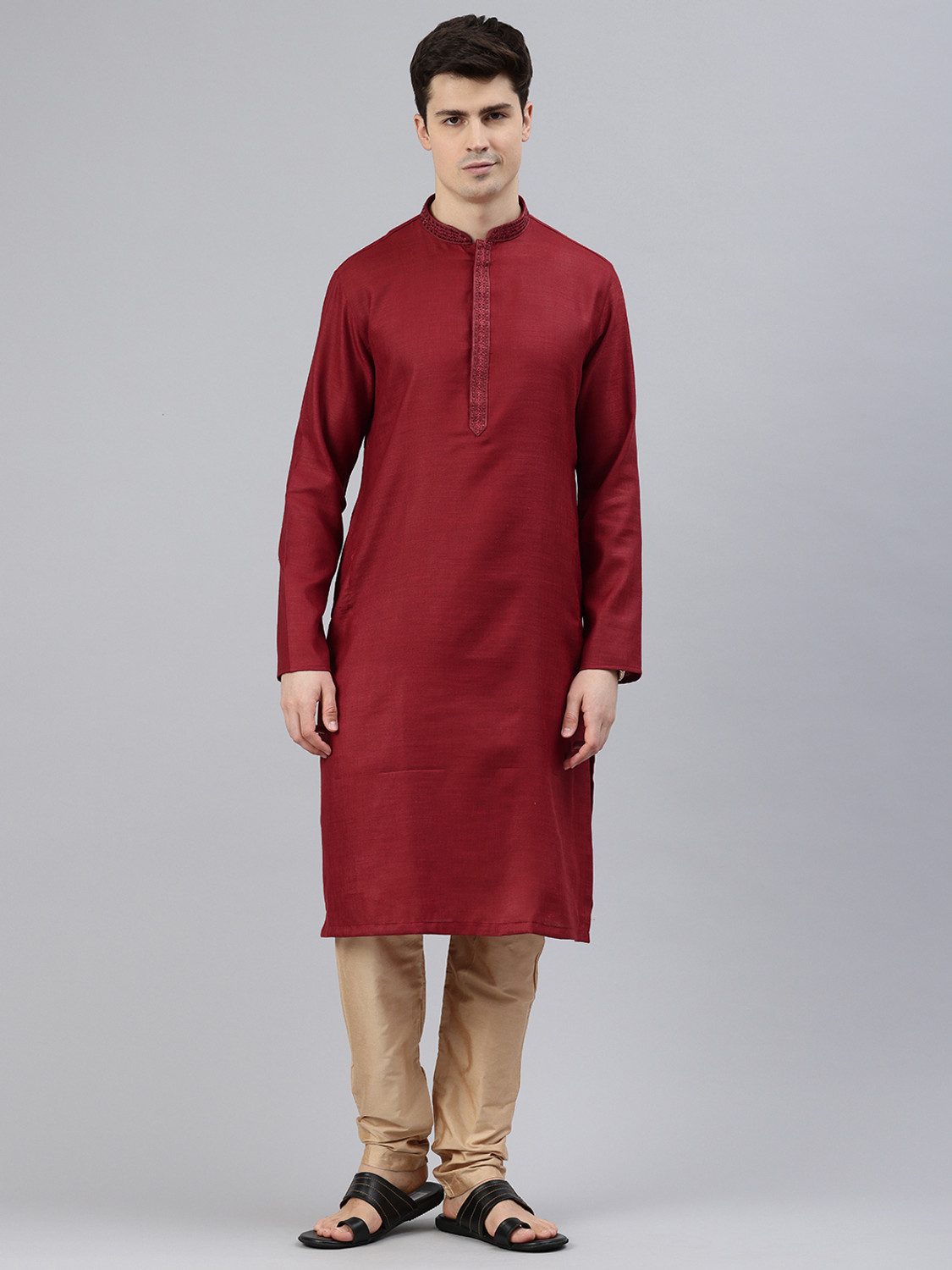 Image of Manthan Men Kurta Pyjama Set