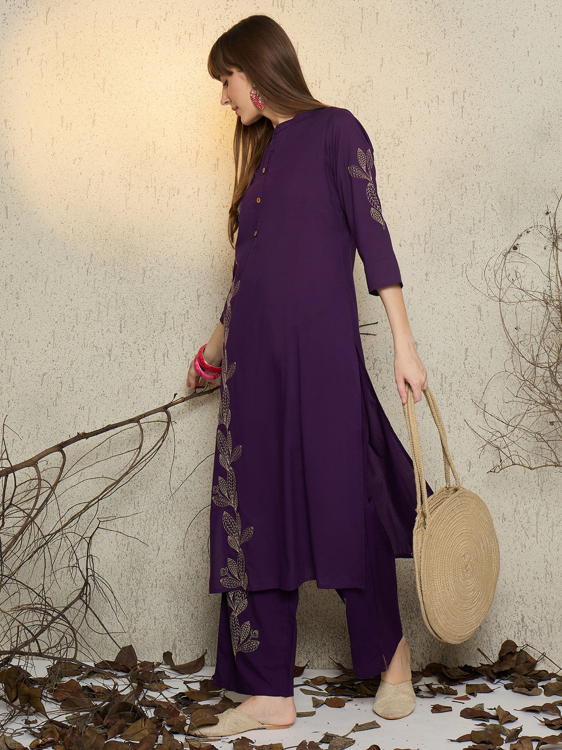 Image of Indo Era Women Kurta Pant Set