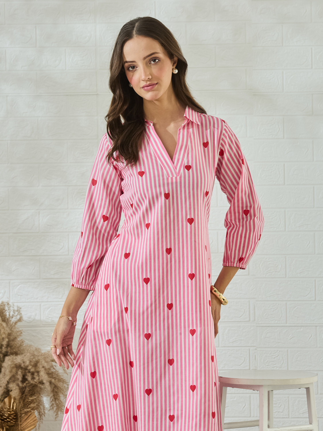 Image of MOKOSH Women Kurta Palazzo Set