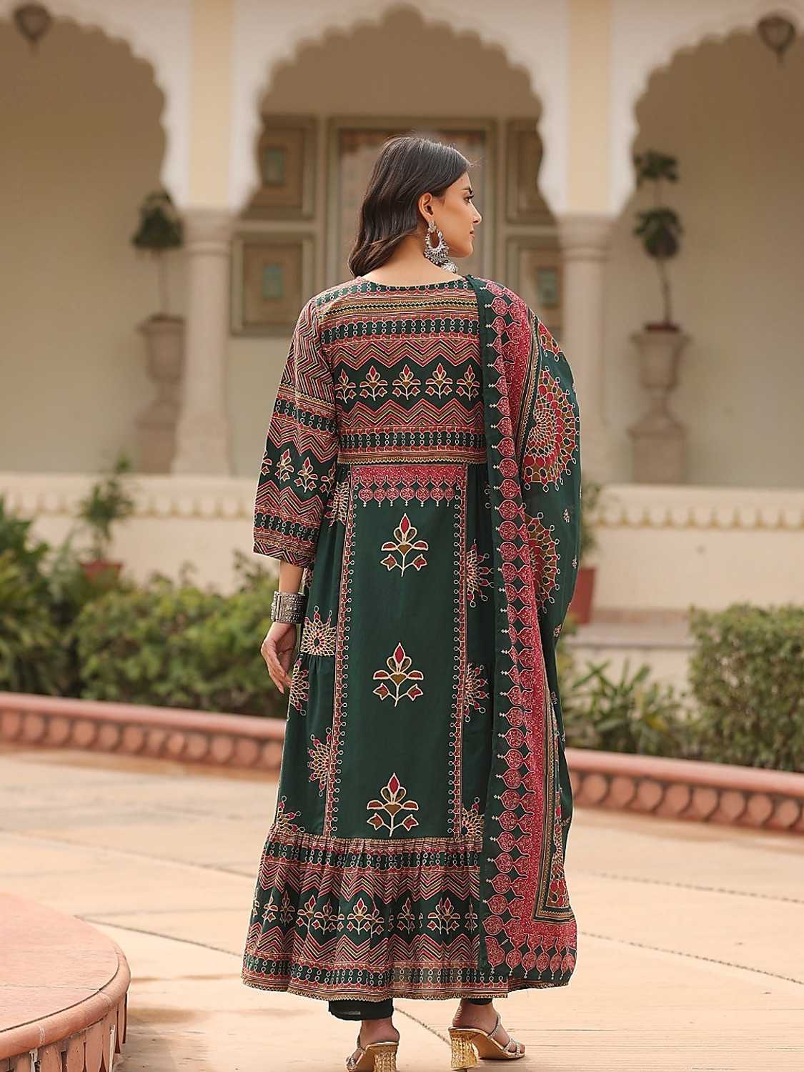 Image of berrylicious Women Kurta Pant Dupatta Set