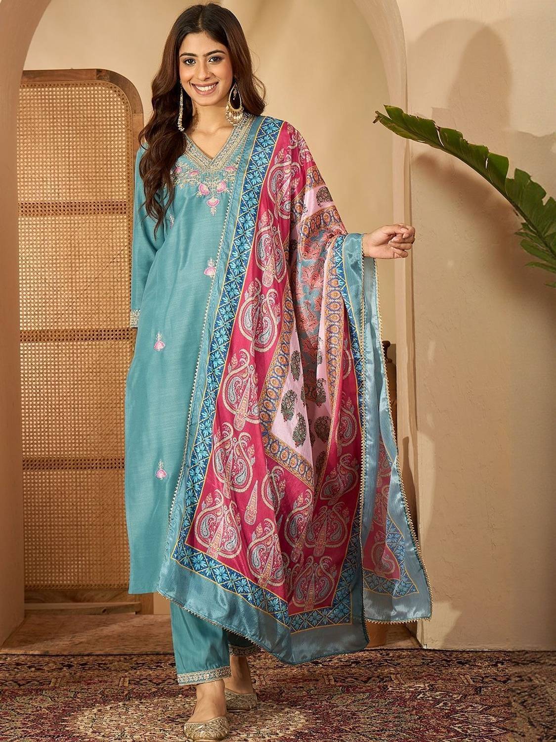Bandia Women Kurta Pant Set