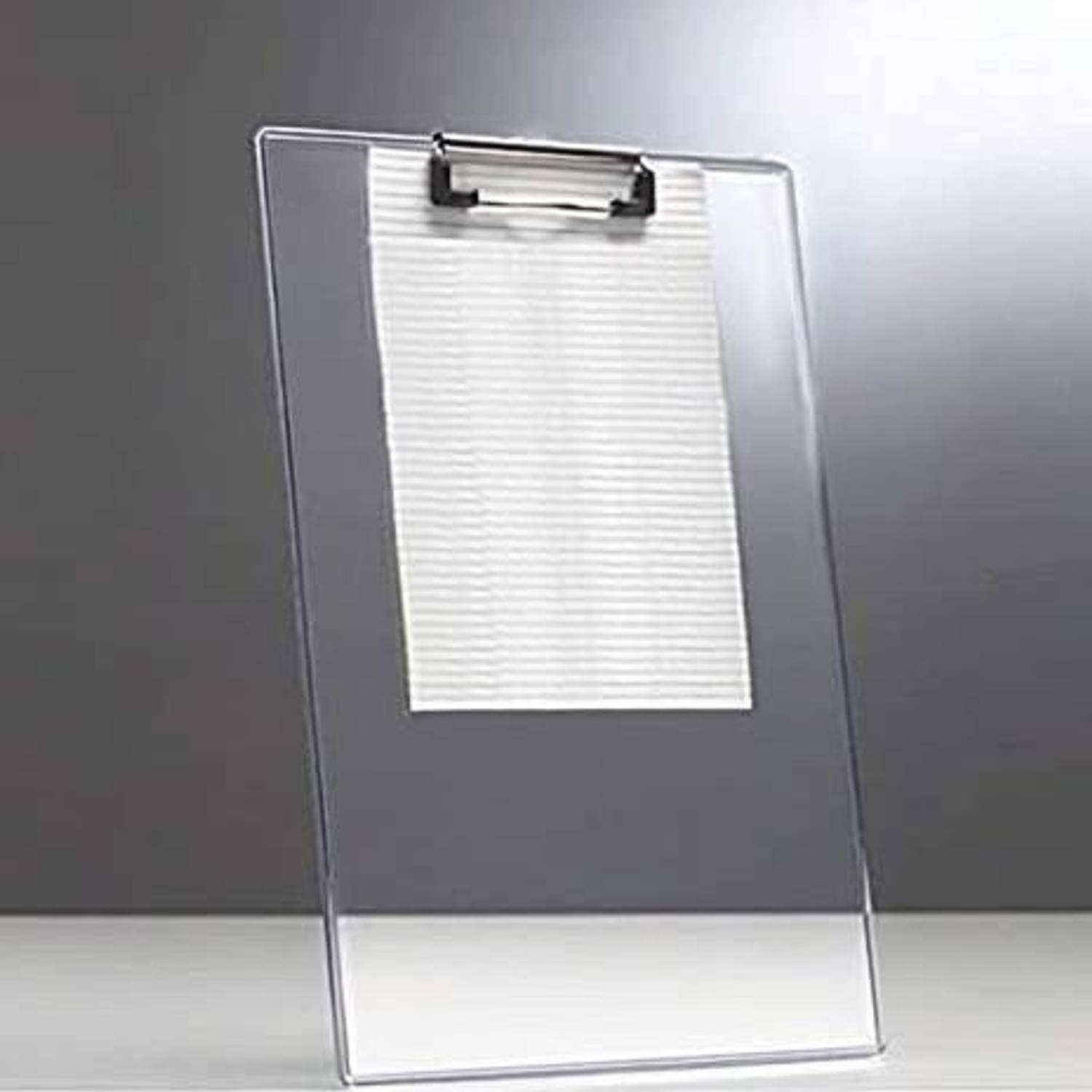 BARCROCK Paper clipboard Writing pad, exam Board for Kids/Students, Transparent exam pad