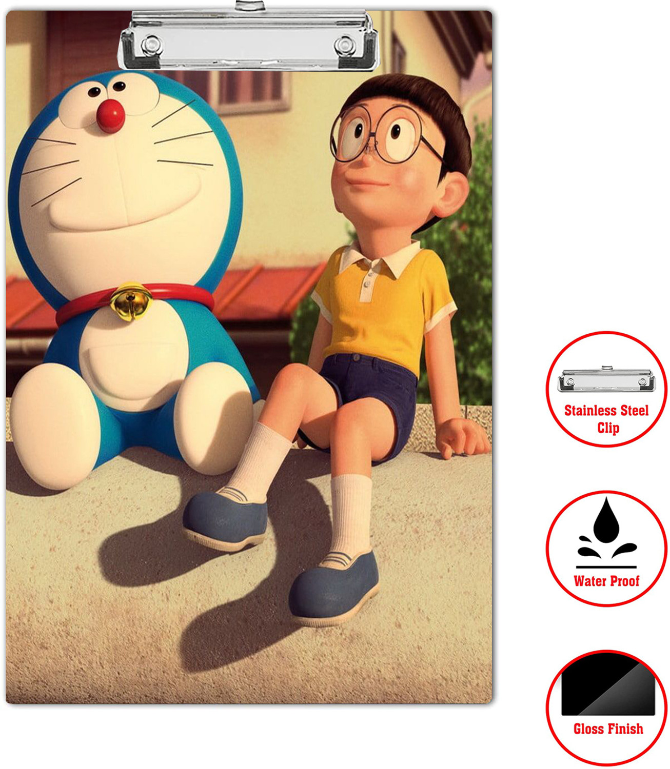 Image of DECOR Production inch Doraemon Boy inch Exampad /Clipboard for kids, students, office use etc 072