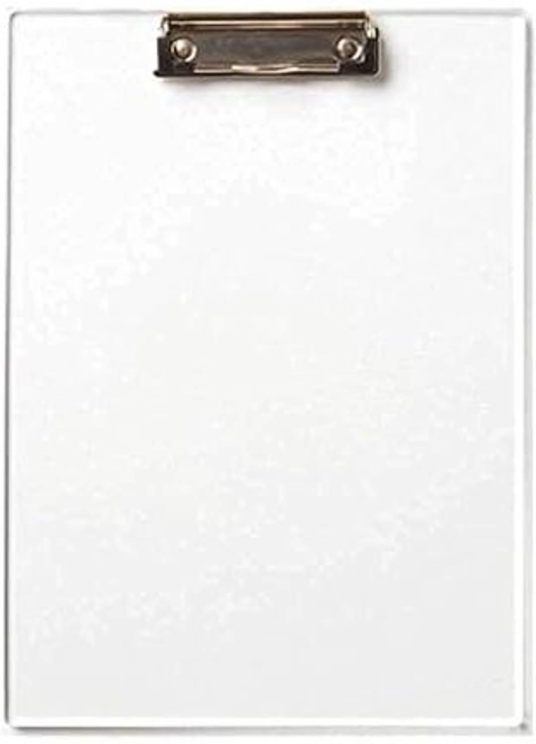 Ang Exam Board with Clip and Elastic for Office,School, College Transparent Exam Pad
