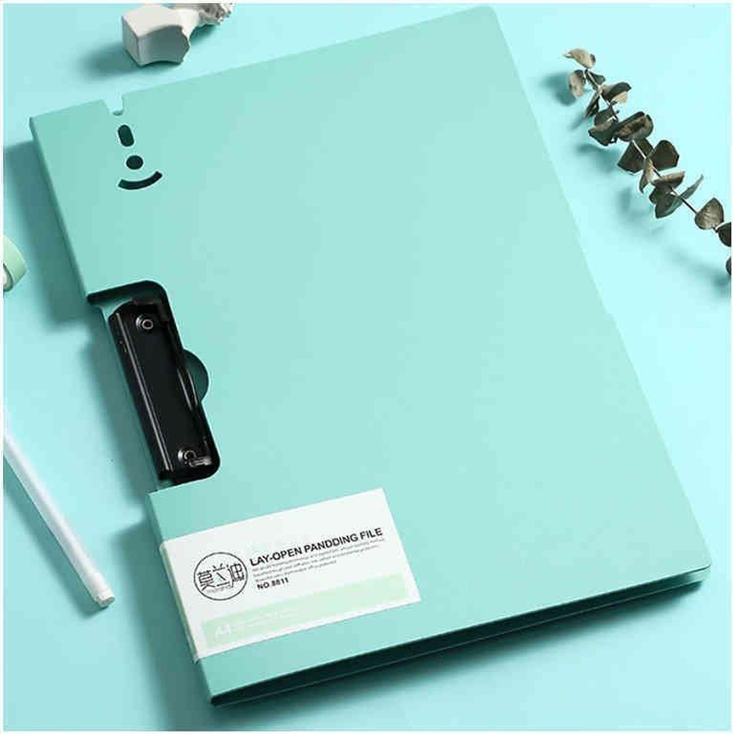 Image of 4tens File Pad A4 360 Over Flip Writing Pad Waterproof Foldover Clipboards File Folder
