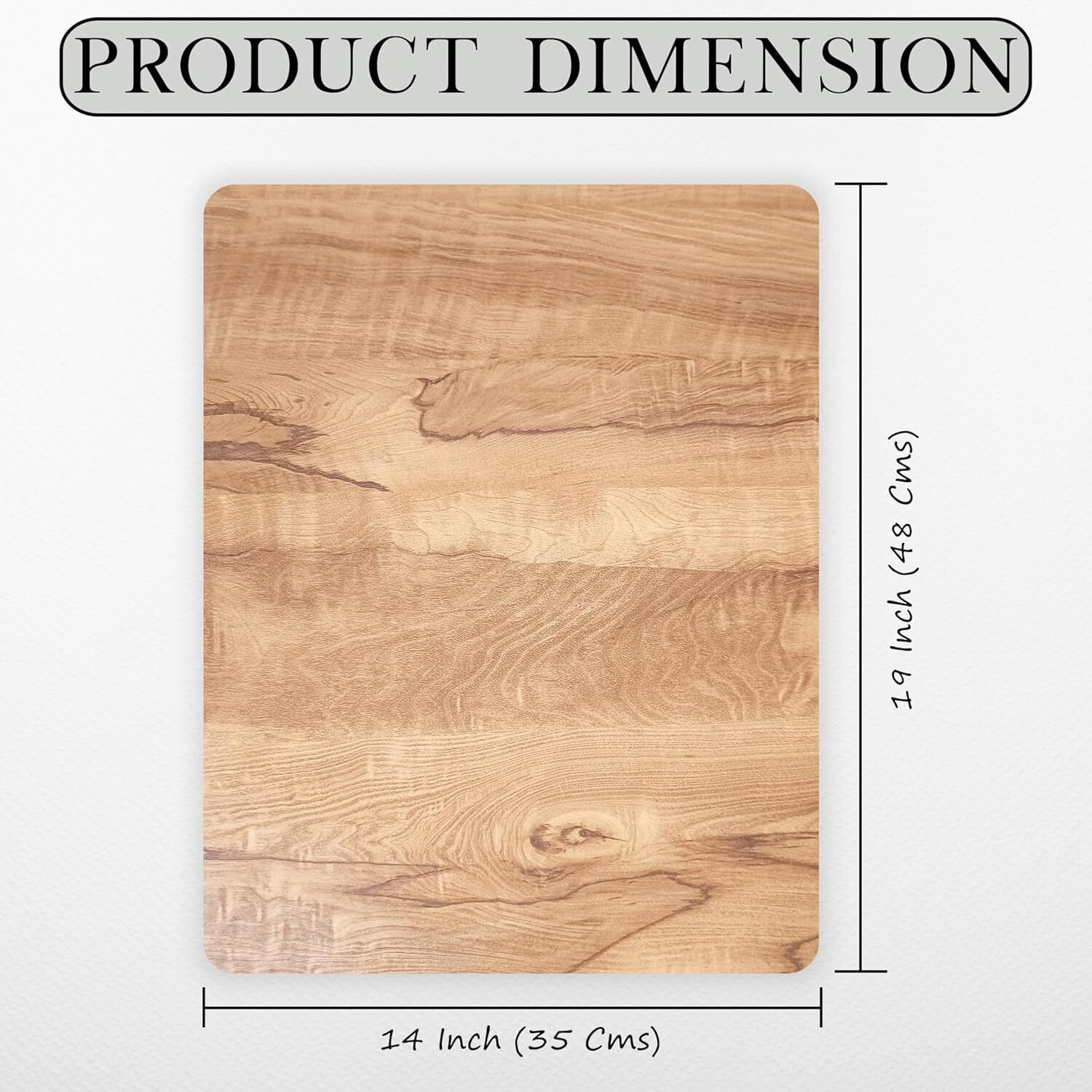 Image of Eduway Multipurpose Wooden Drawing Board & Lap Board | Include 2 Clips | Brown 14x19