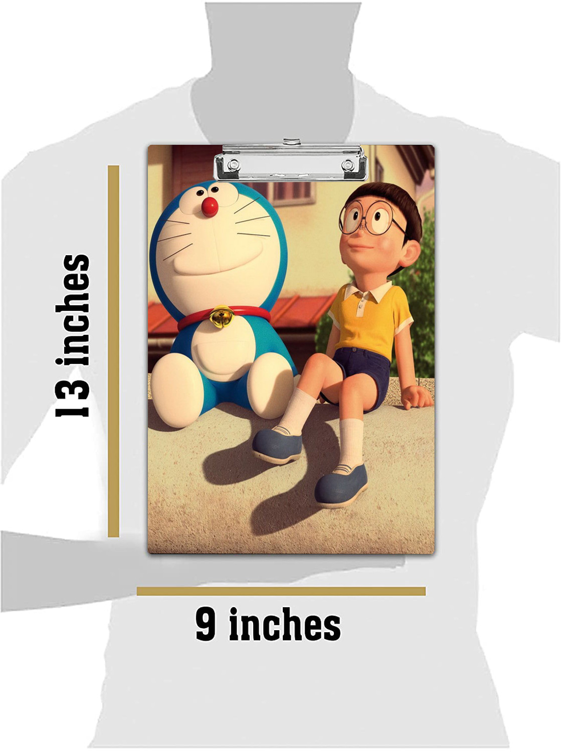 Image of DECOR Production inch Doraemon Boy inch Exampad /Clipboard for kids, students, office use etc 072