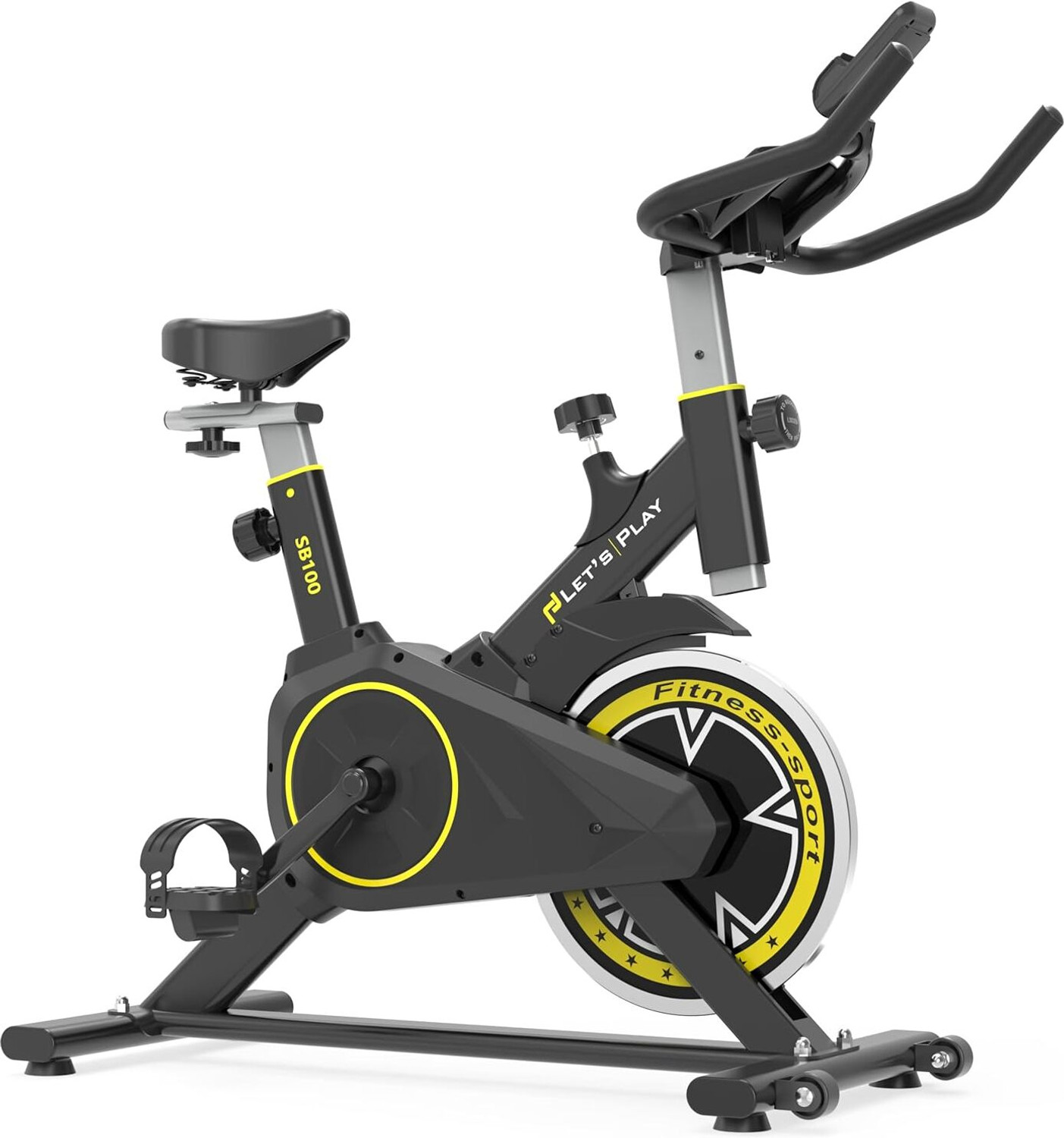 Image of lets play SB 100 Upright Stationary Exercise Bike