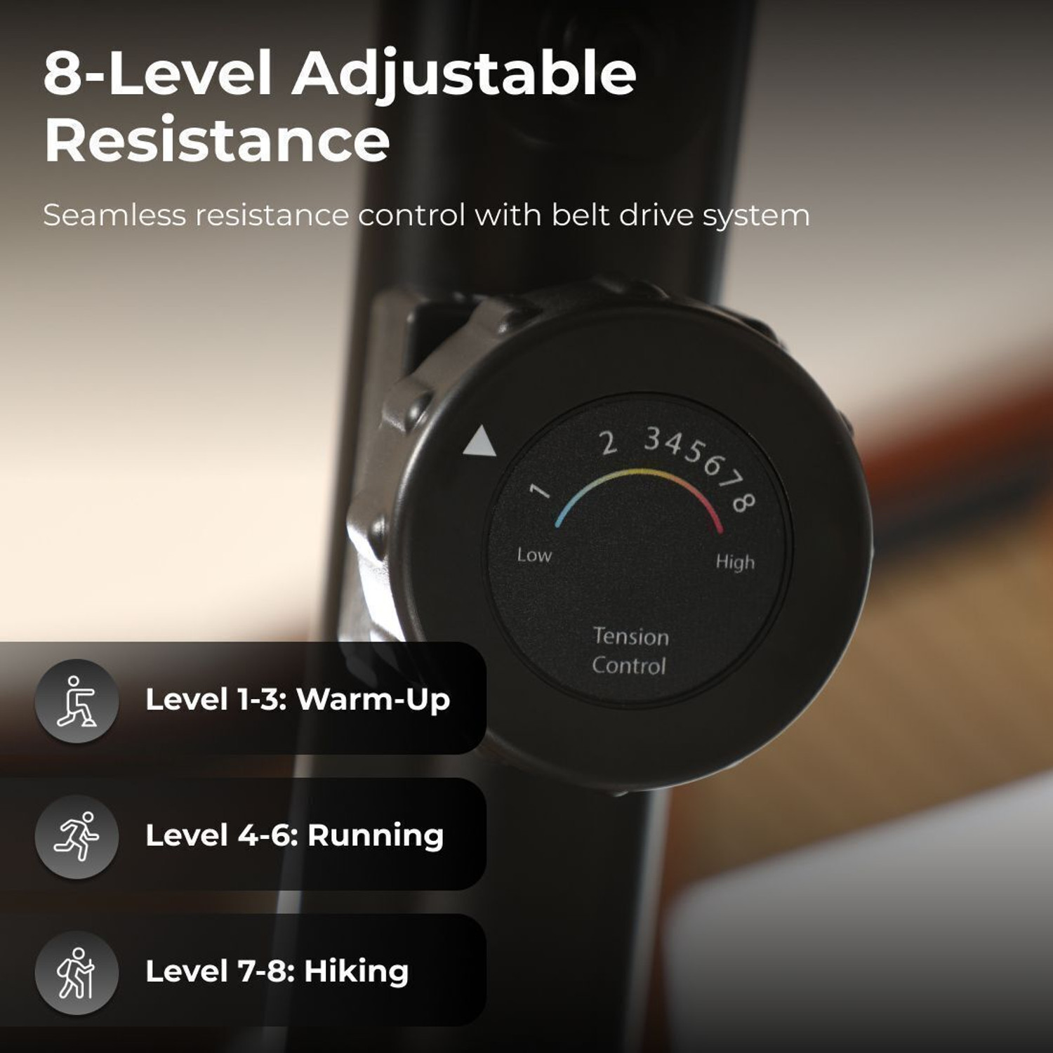 Image of Cult SmartBikeBariPro Magnetic Recumbent Bike| 8Kg Flywheel | Max Wgt: 150Kg |HomeUse Recumbent Stationary Exercise Bike