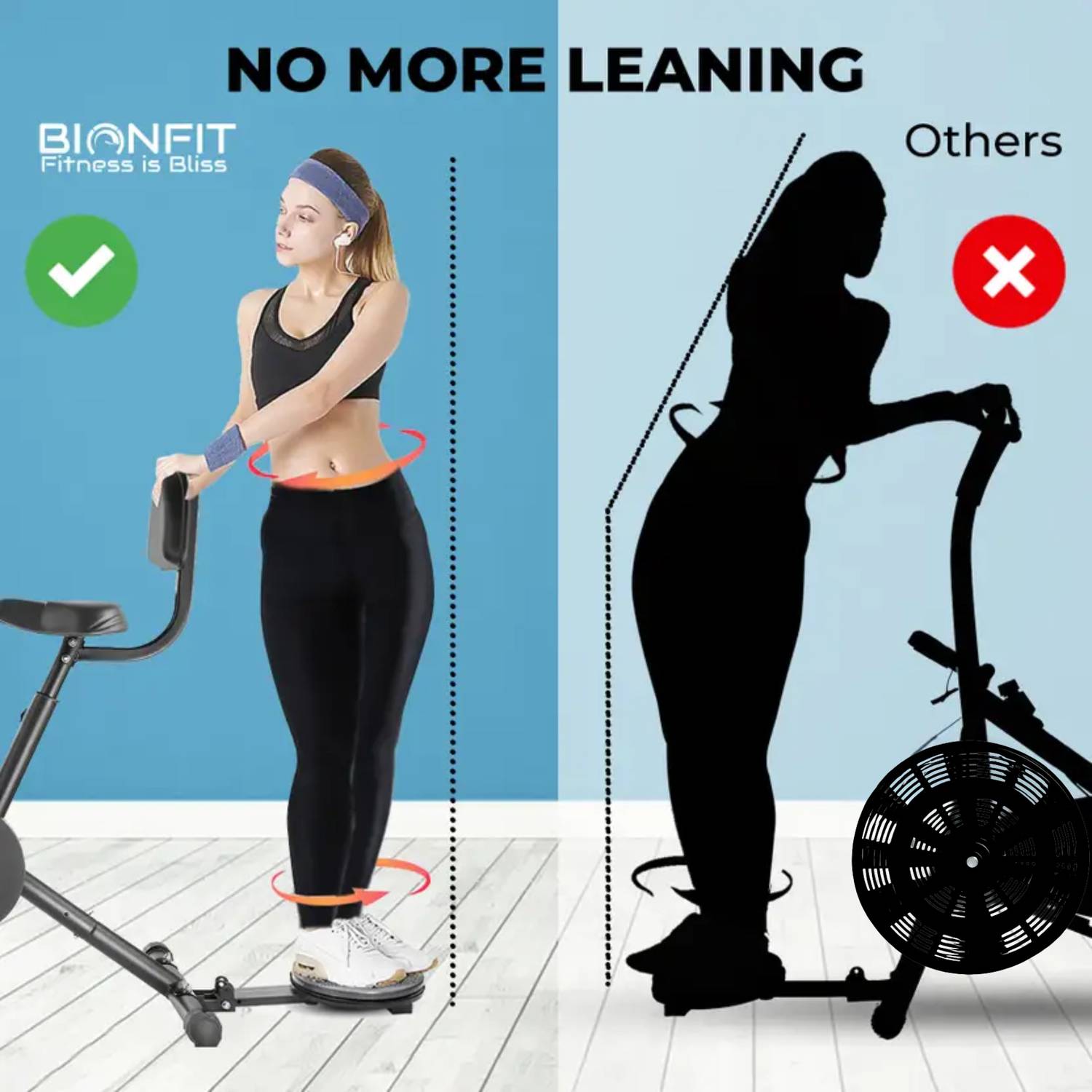 BIONFIT Moving Handle Gym Cycle - Image 4