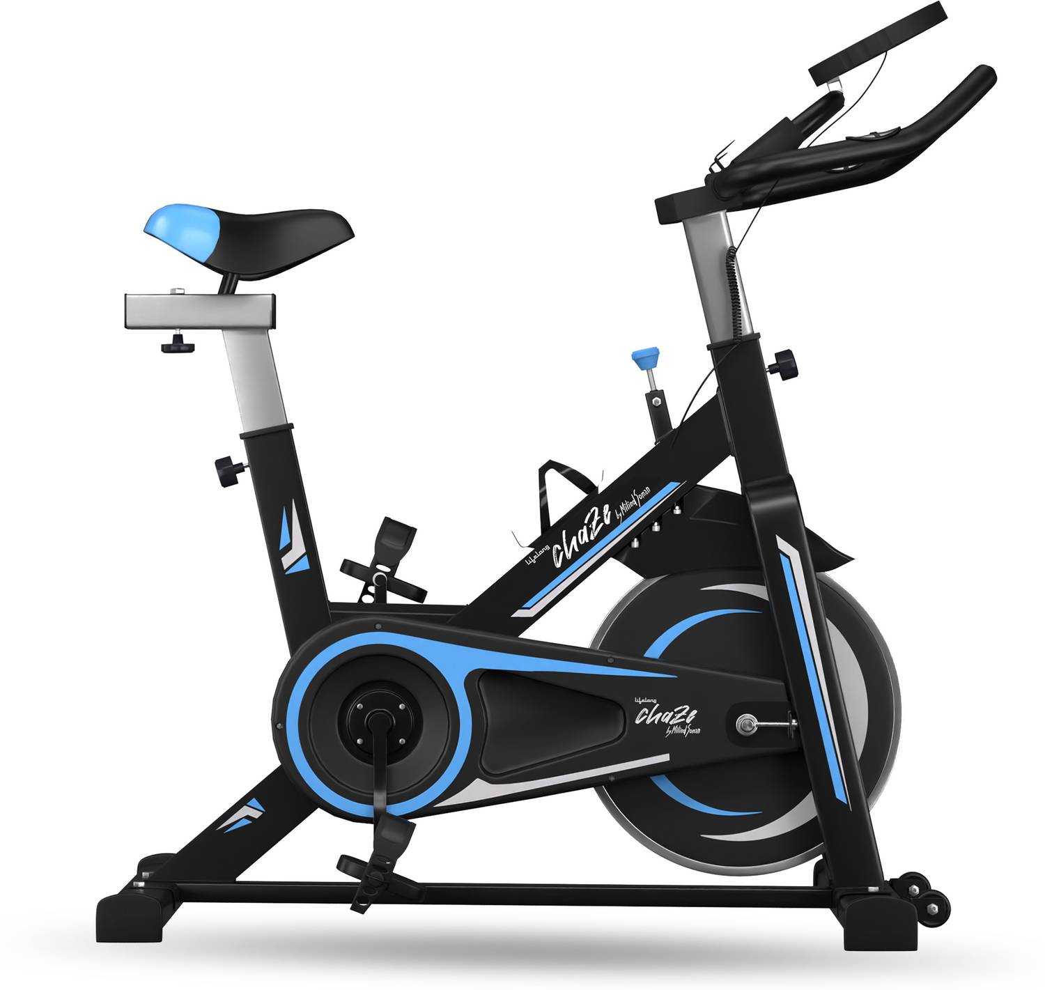 Lifelong CZSB06 Fit Pro Spin Fitness Bike with 6Kg Flywheel, Adjustable Resistance, LCD Monitor and Heart Rate Sensor