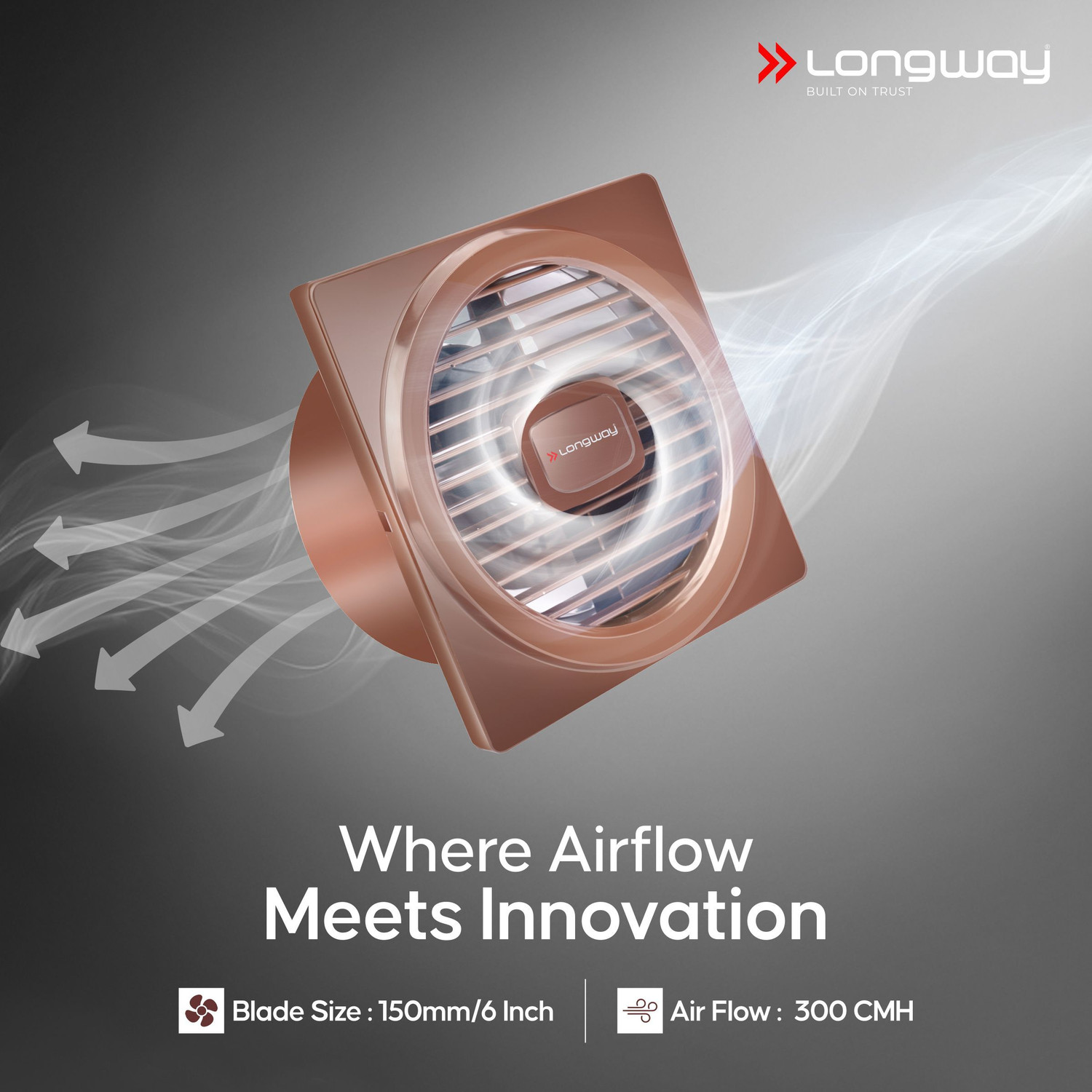 Image of Longway Gusto 150 mm Exhaust Fan