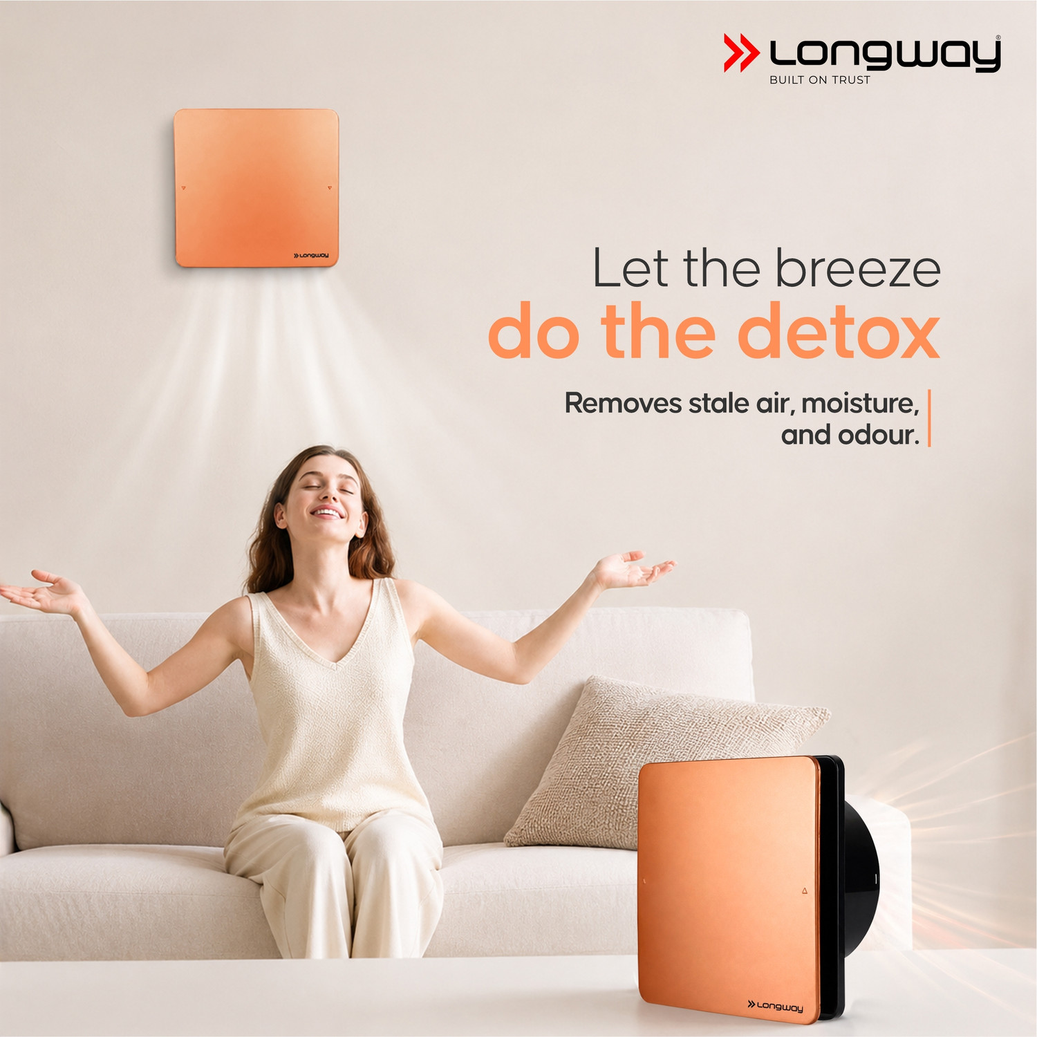 Image of Longway FreshX 150 mm Exhaust Fan