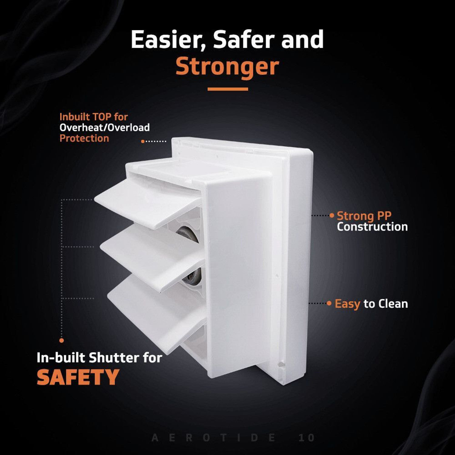 Image of V-Guard Aerotide 10 250 mm Exhaust Fan