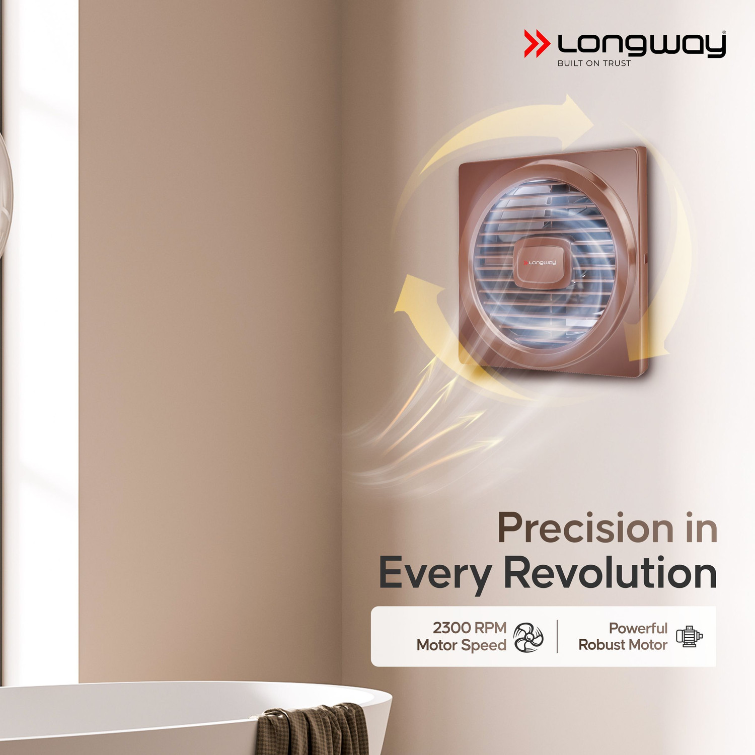 Image of Longway Gusto 150 mm Exhaust Fan