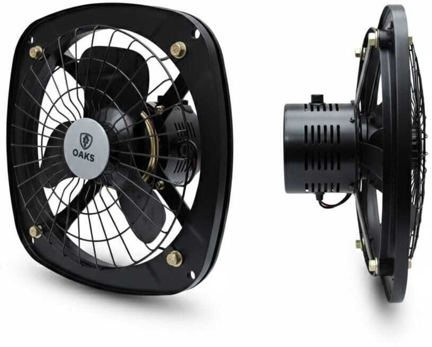 Image of Oaks | Strong | Low Noise | Energy Efficient | Rust Proof 12 mm Exhaust Fan