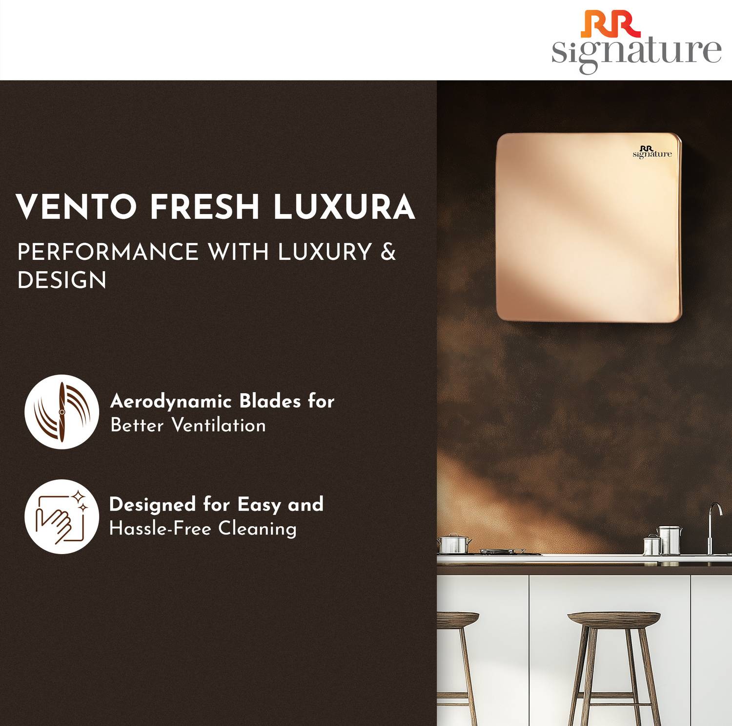 RR Signature Vento Fresh Luxura 150 mm Exhaust Fan - Image 5