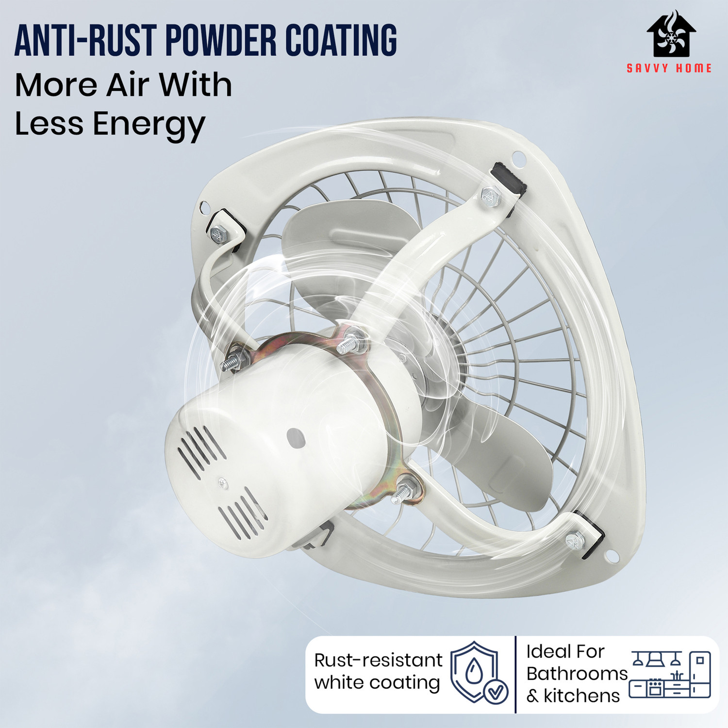 Image of Savvy Home 9 Inch Ultra High Speed Fresh Air Fan 230 mm Exhaust Fan