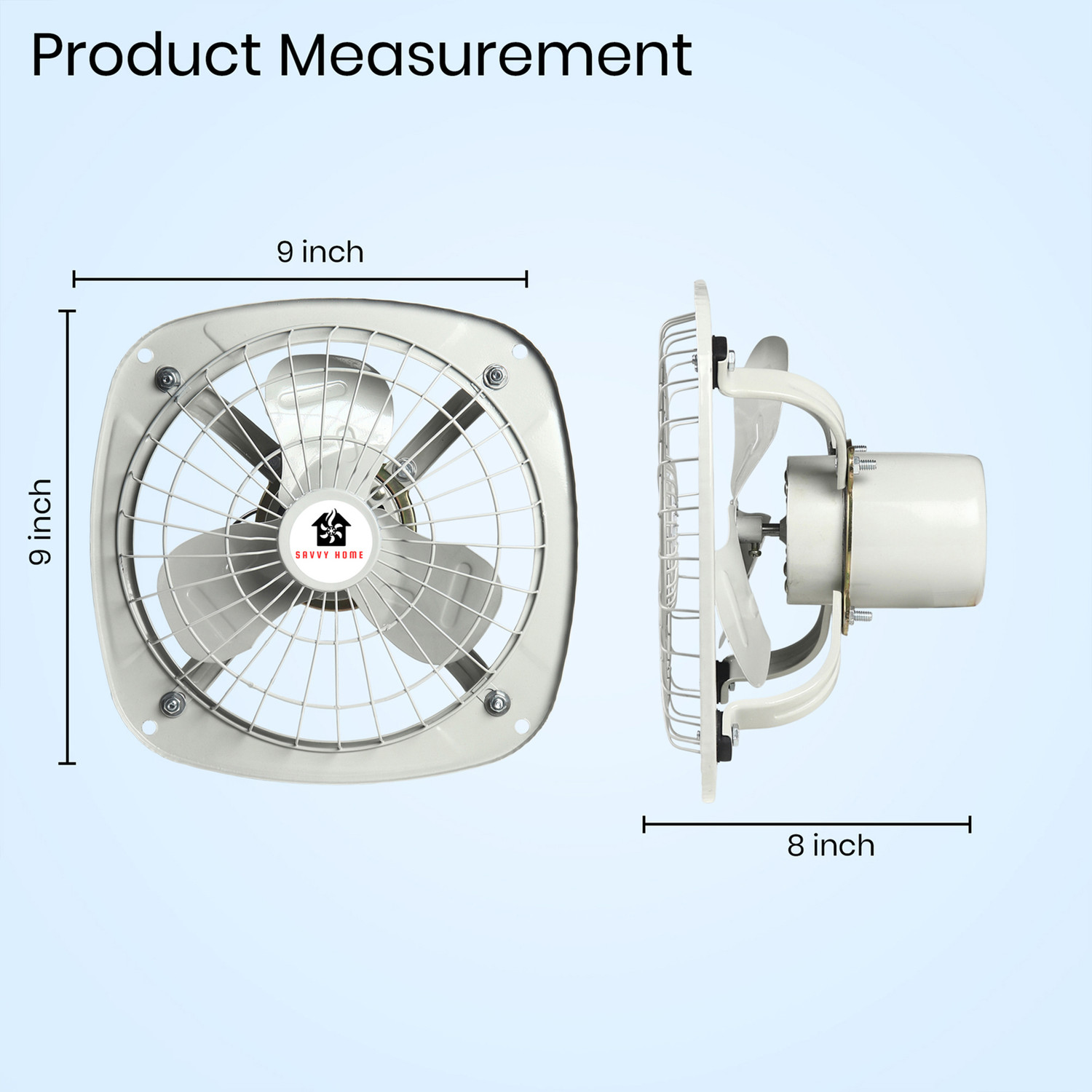 Image of Savvy Home 9 Inch Ultra High Speed Fresh Air Fan 230 mm Exhaust Fan
