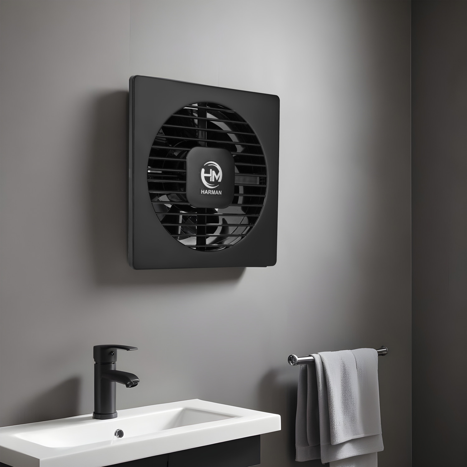 Image of HM PURE COPPER MOTOR 6 | Low Noise | Silent Operation | Copper Motor 150 mm Exhaust Fan