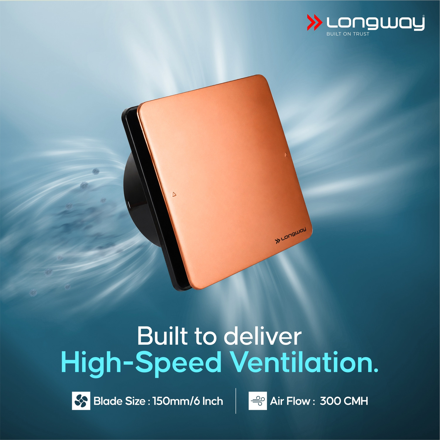 Image of Longway FreshX 150 mm Exhaust Fan