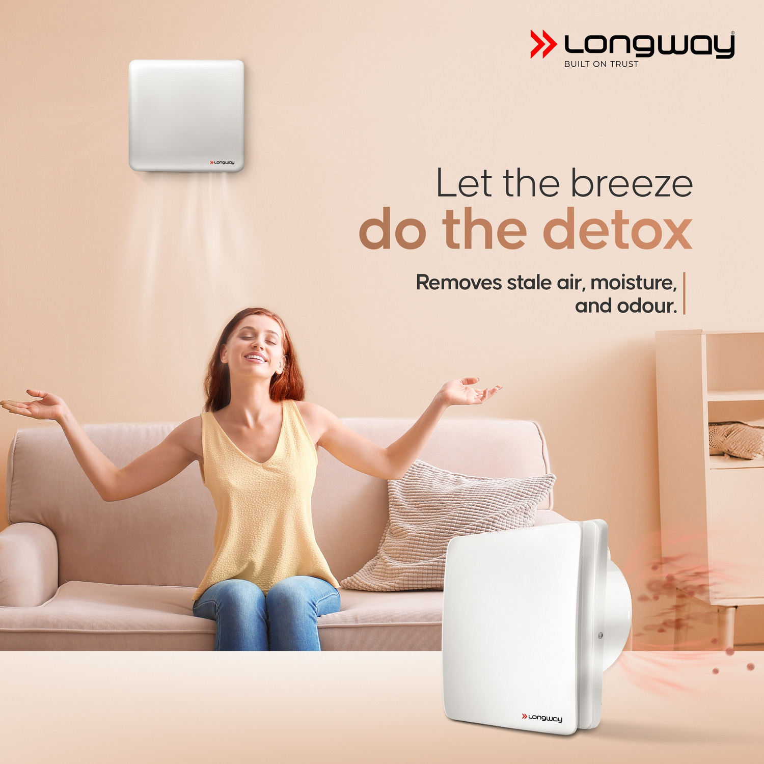 Image of Longway FreshX 150 mm Exhaust Fan