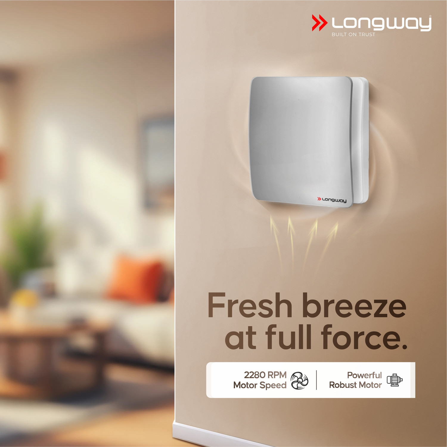 Image of Longway FreshX 150 mm Exhaust Fan