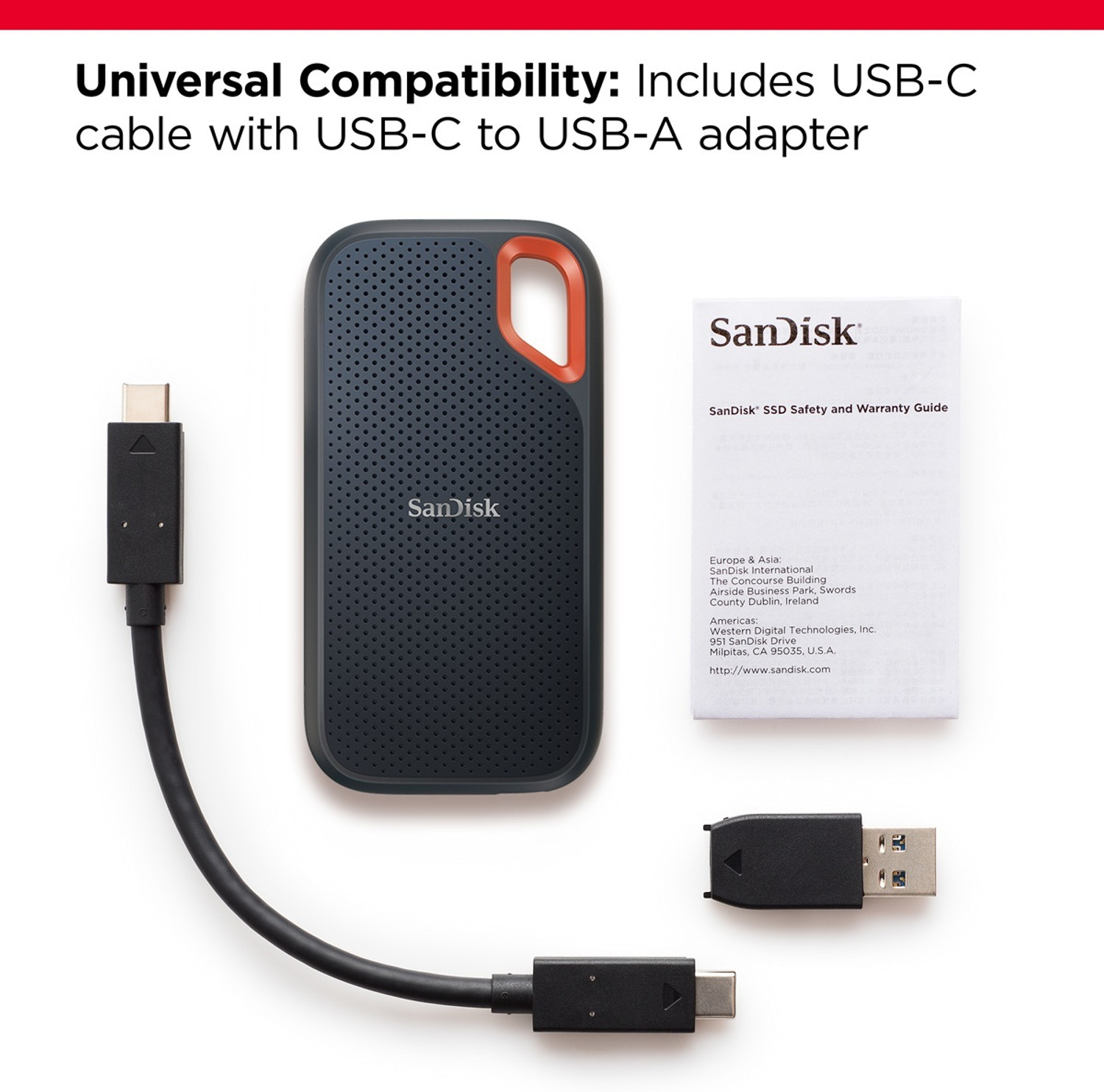 Image of SanDisk 8 TB External Solid State Drive (SSD)