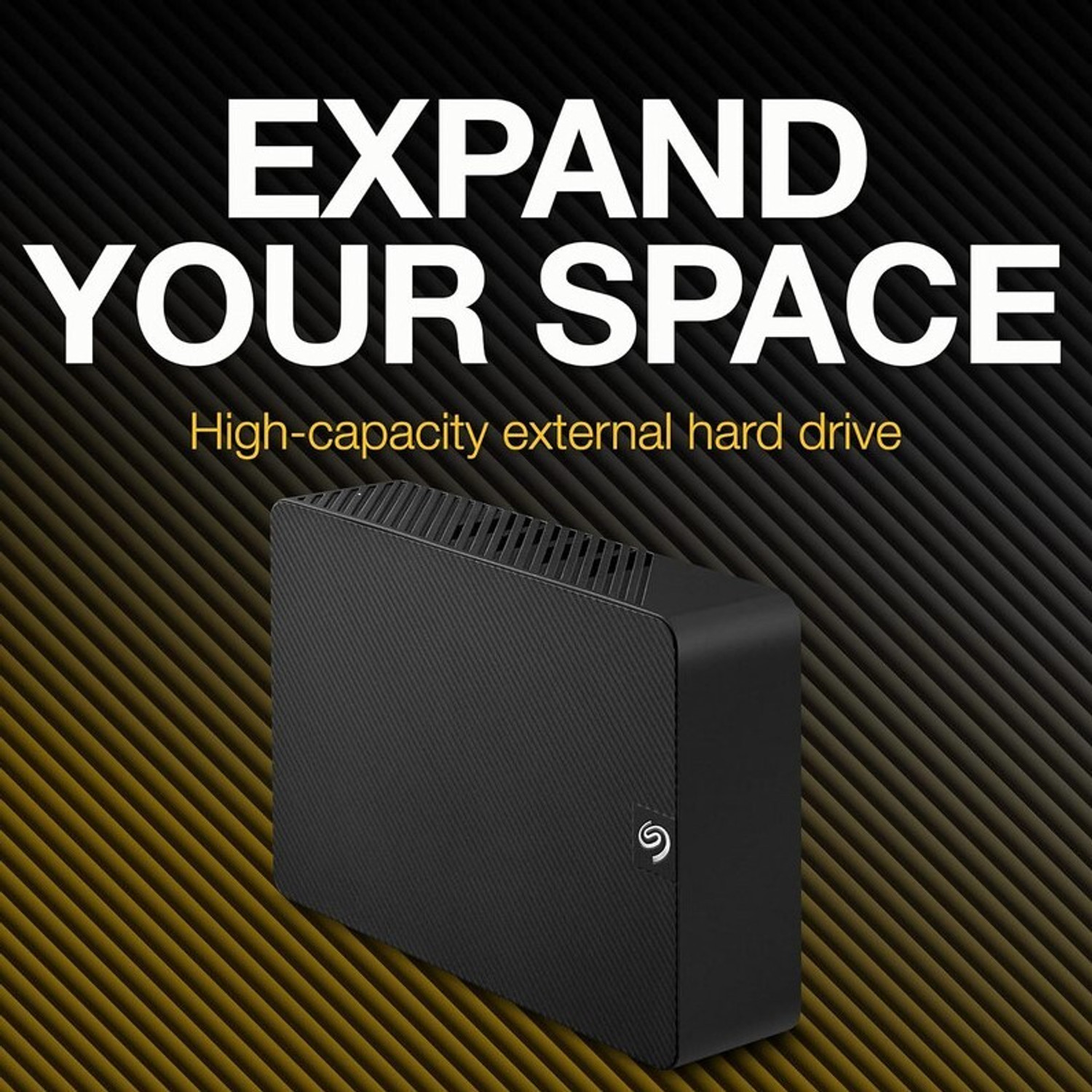 Image of Seagate Expansion Desktop 26TB, External HDD - USB 3.0 for Windows and Mac 26 TB External Hard Disk Drive (HDD)