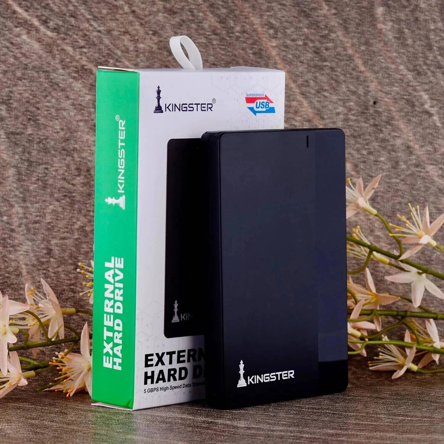 Kingster 1 TB External HDD Black - Image 4