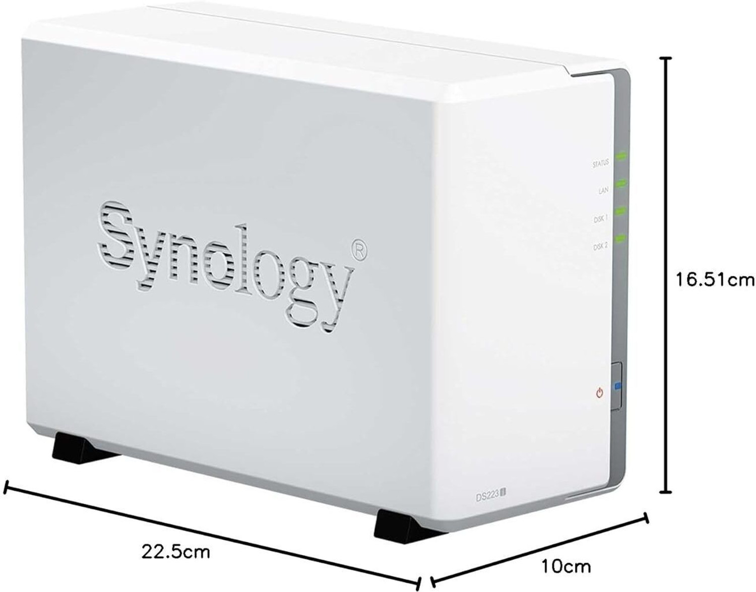 Image of Synology 0 TB External Hard Disk Drive (HDD)