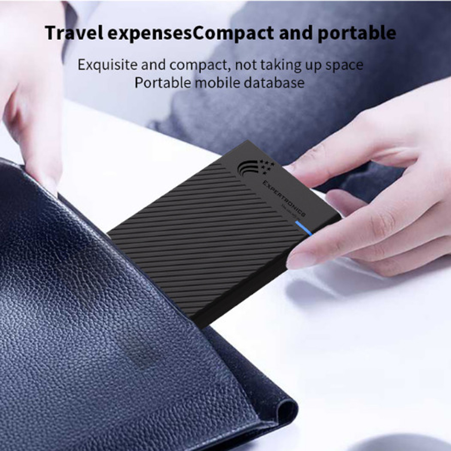 Image of EXPERTRONICS 1 TB External Hard Disk Drive (HDD)