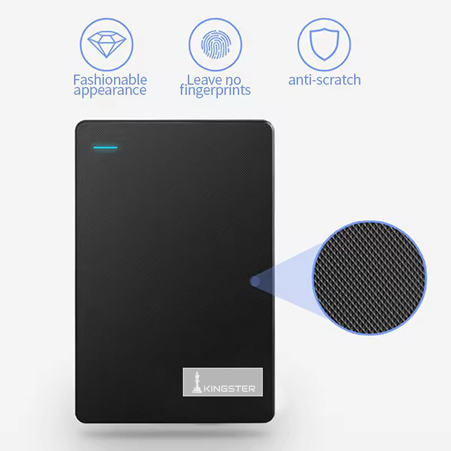 Image of kingster 500 GB External Hard Disk Drive (HDD)