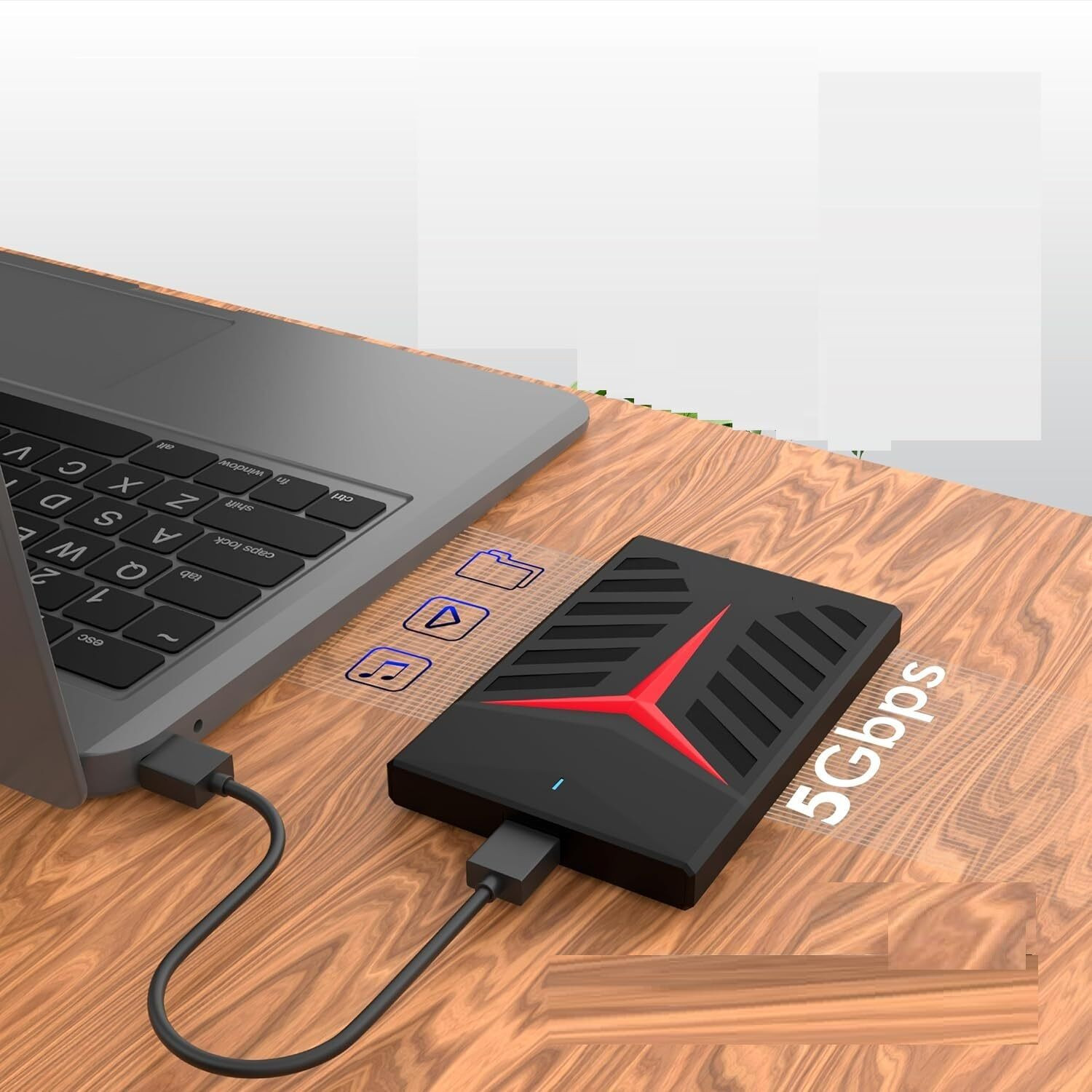 Image of ULTRABYTES 500 GB External Hard Disk Drive (HDD)