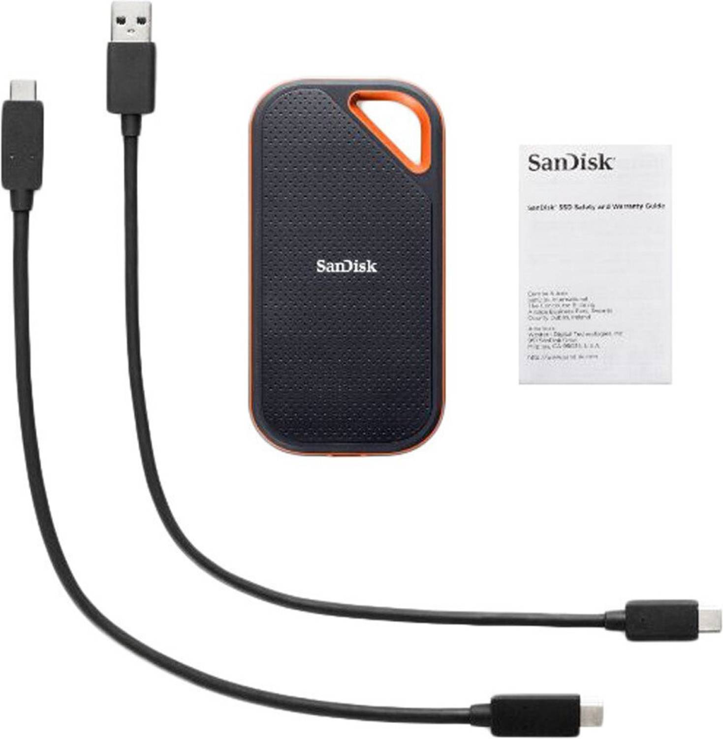 SanDisk E81 2 TB External Solid State Drive (SSD) 2000 Mb/s, USB