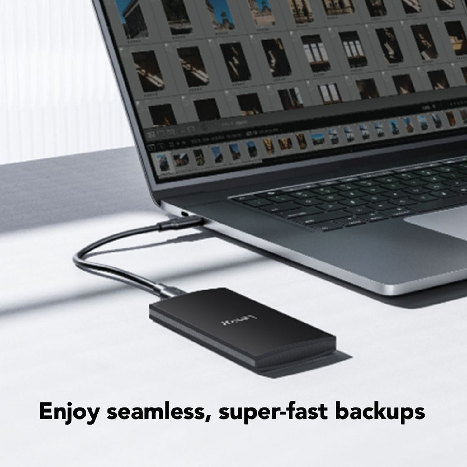 Image of Lexar SL300 1 TB External Solid State Drive (SSD) Upto 1050 MB /s Read and 1000MB /s Write speed, Type C