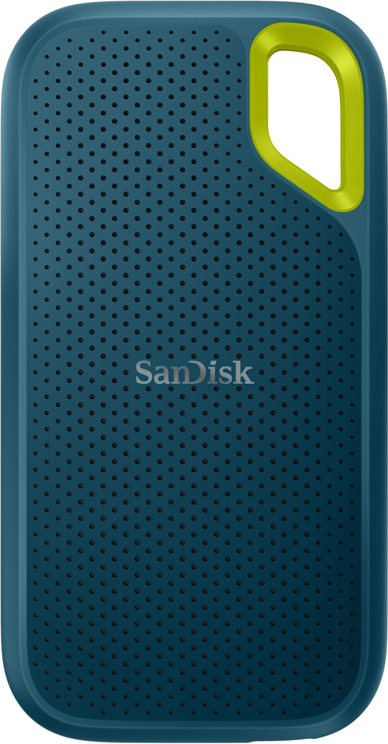 Image of SanDisk Extreme Portable 2 TB External Solid State Drive (SSD) 1050 MB /s, USB 3.2, 3mtr Drop Protection, Compatible with PC and Mac